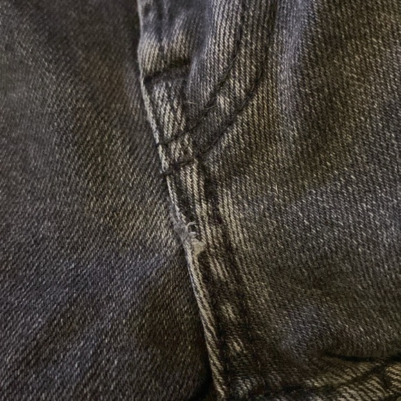 Everlane Mid Rise Skinny Jean Charcoal Grey 25 Regular - Picture 6 of 7